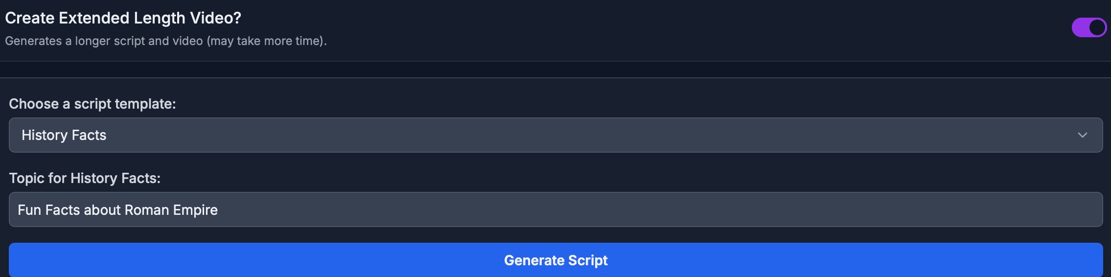 1. Write or Generate
